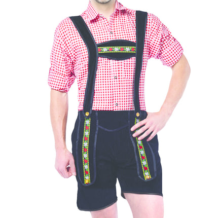 Lederhose Kurz Schwarz