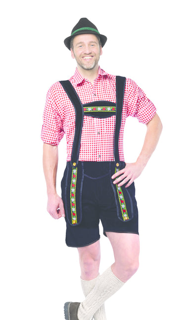 Lederhose Kurz Schwarz