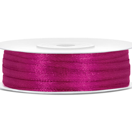 Satinband Fuchsia 3mm 50m