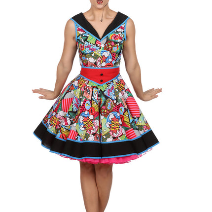 Pop Art Kleid Damen Pop Art