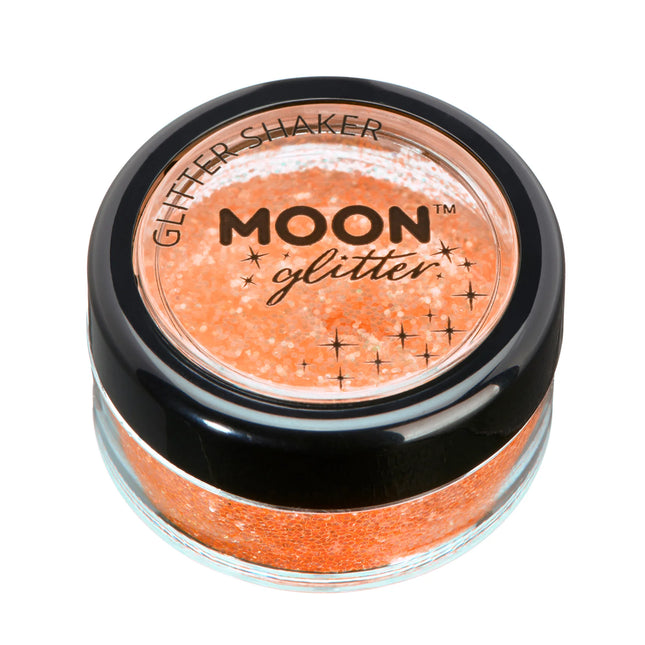 Moon Glitter Schillernde Glitter Shaker Orange 5g