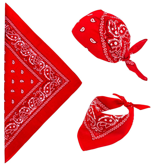 Rotes Halstuch Bandana