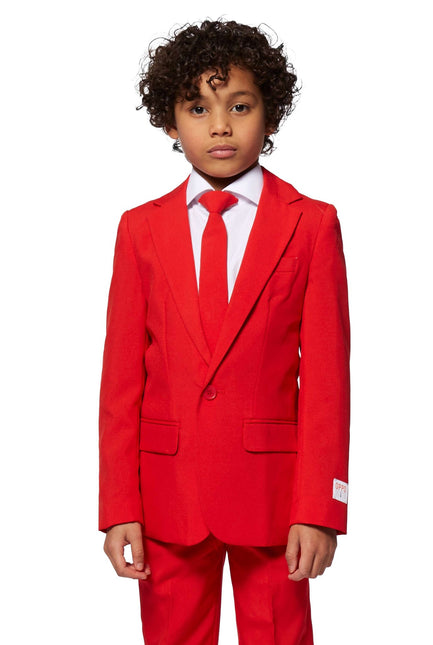 Roter Anzugträger OppoSuits