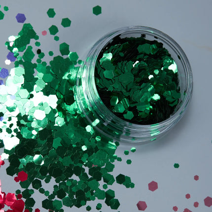 Moon Glitter Classic Chunky Glitter Grün 3g