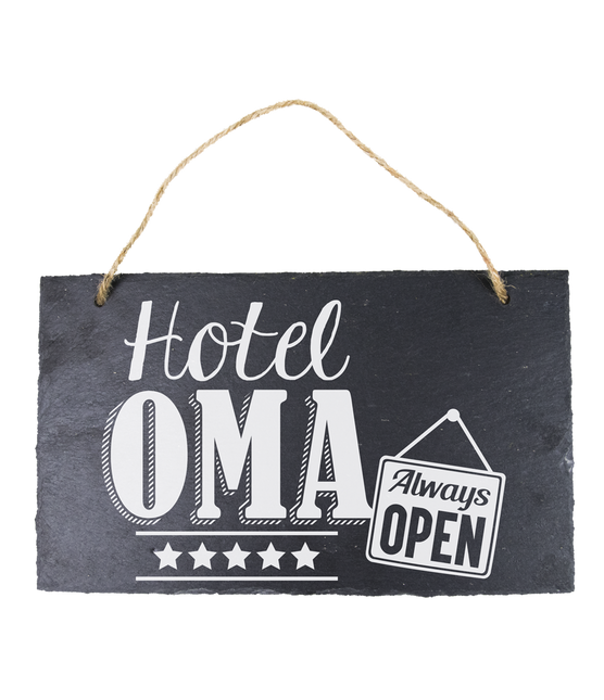 Schieferteller Hotel Oma 25cm