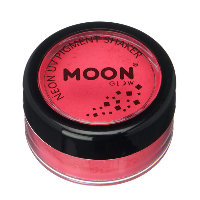 Moon Glow Neon UV Pigment Shakers Intensives Rot 5g