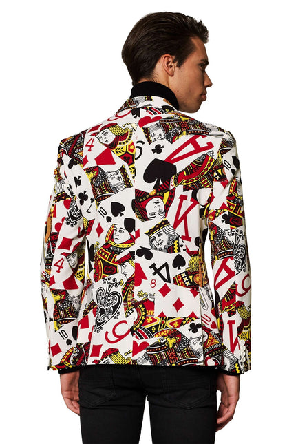 Casino Spielkarten Blazer Männer OppoSuits