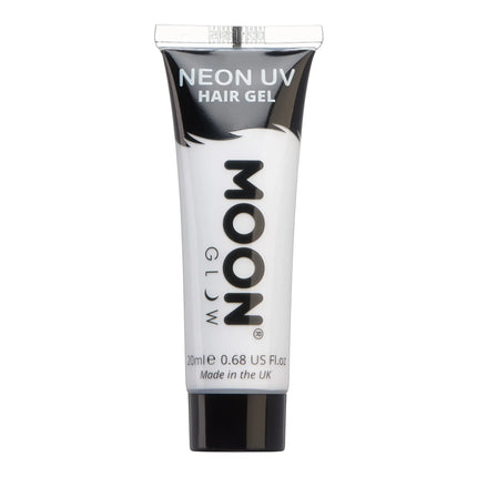 Moon Glow Neon UV Haargel Weiß 20ml