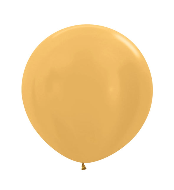 Ballons Metallic Gold 61cm 10Stück