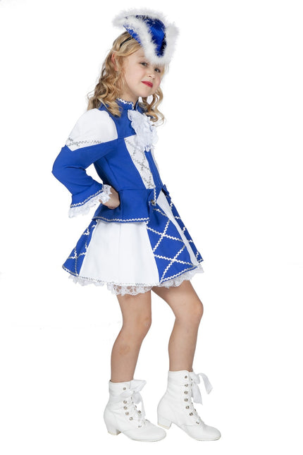 Majorette Kostüm Blaues Mädchen