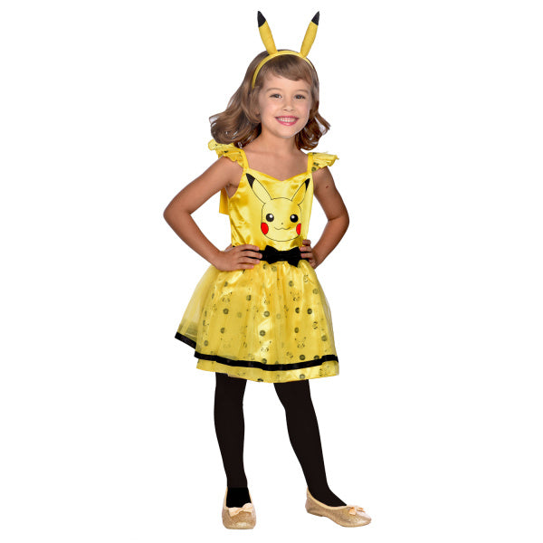 Kinderkostüm Pikachu Kleid