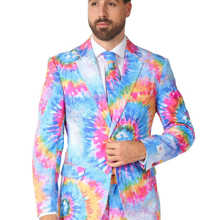 Regenbogen Hippie 60s Anzug Männer OppoSuits