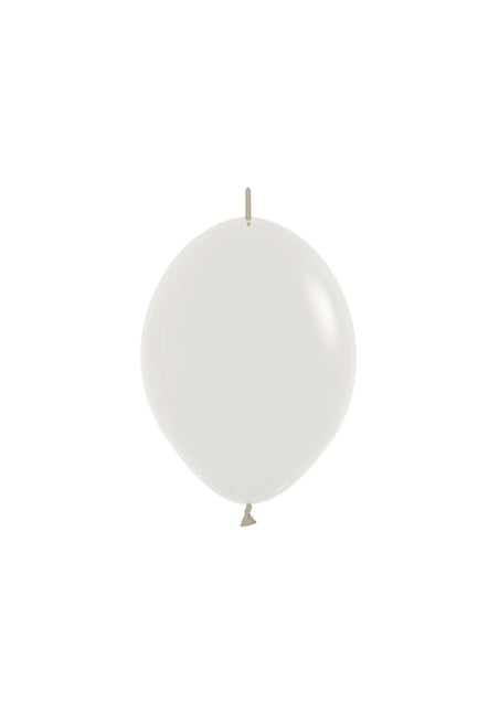 Ballons Pastell Dämmerung Creme 15cm 50Stk