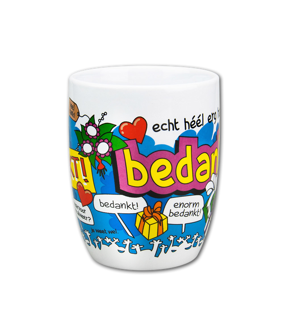 Becher Danke 12cm