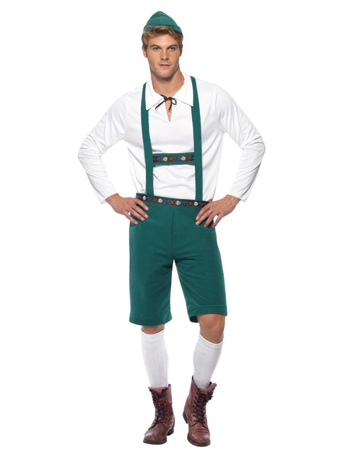 Lederhosen Set Grün