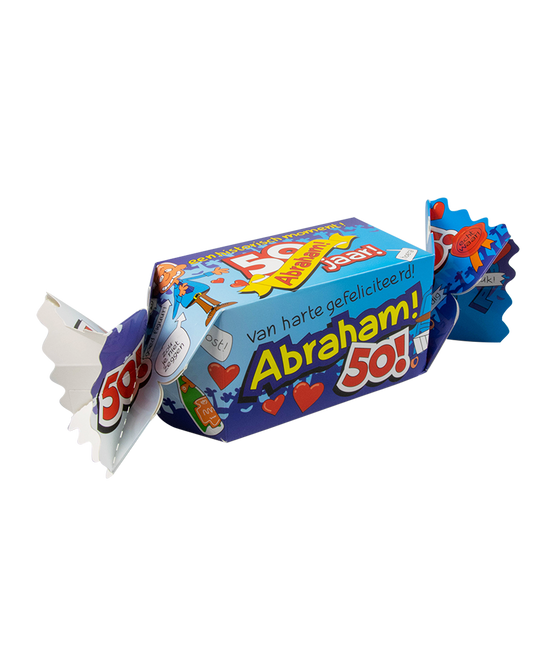 Geschenkbox Abraham 50 Jahre 26cm