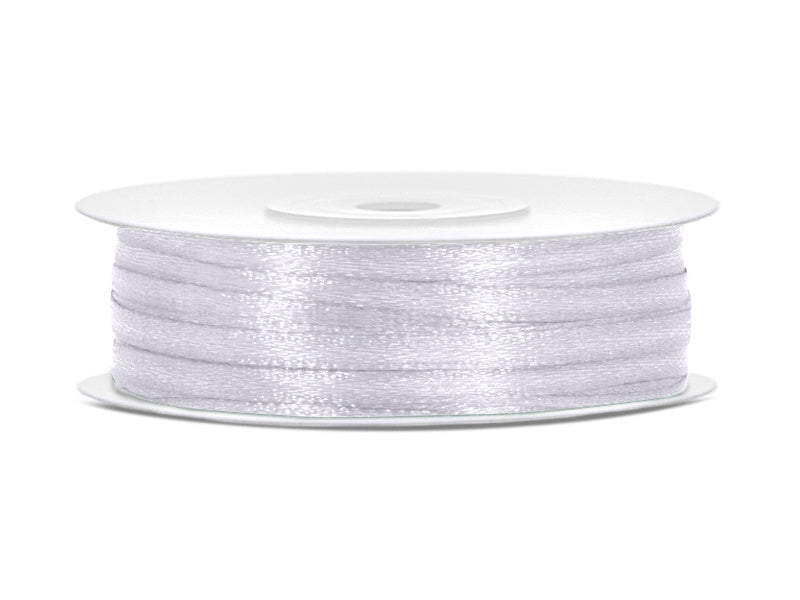 Satinband Weiß 3mm 50m