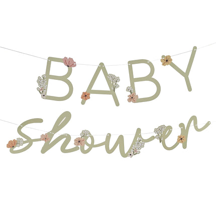 Baby Shower Girlande 4m