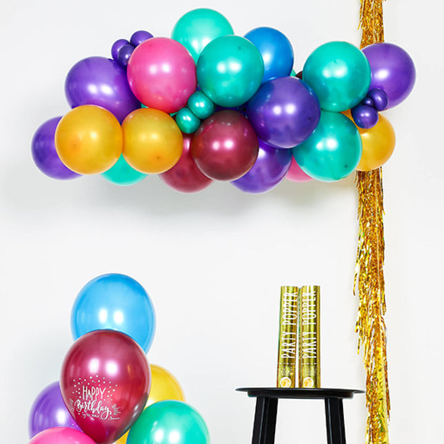 Ballons Bunt 33cm 50Stk