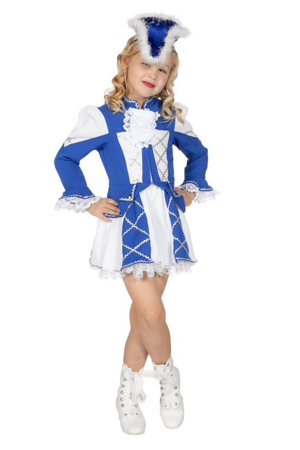 Majorette Kostüm Blaues Mädchen