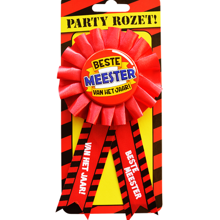 Rosette Liebster Meister des Jahres