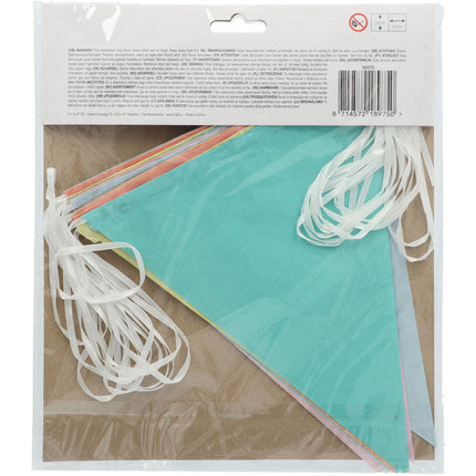 Flaggenleine Pastell 10m