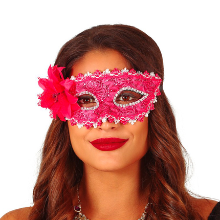 Blumenmaske Fuchsia