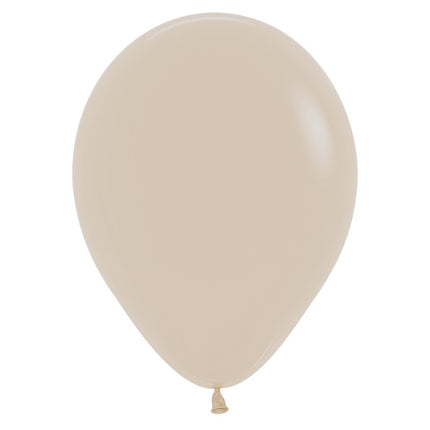 Ballons Weißer Sand 23cm 50Stück