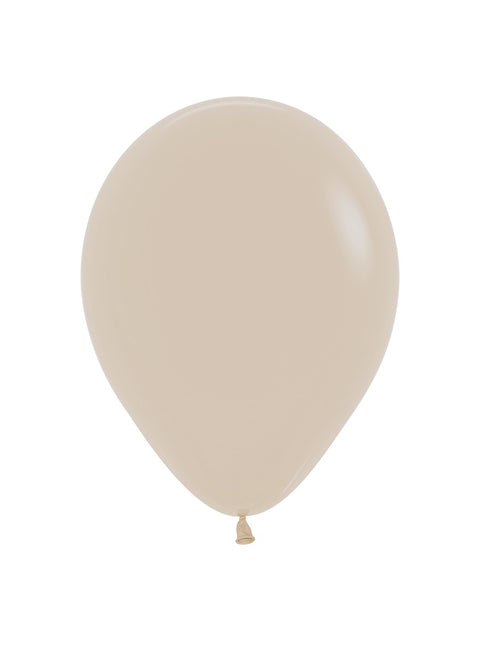 Ballons Weißer Sand 23cm 50Stück