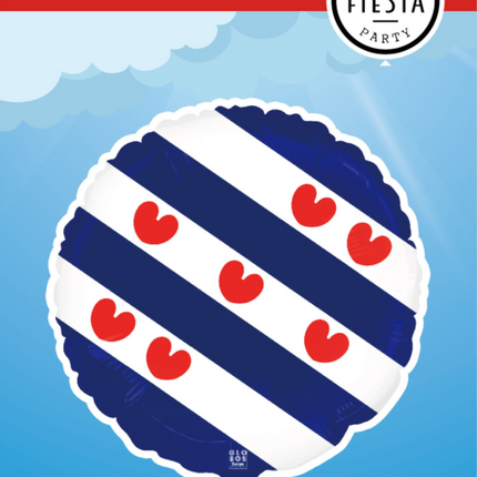 Friesland Helium Ballon Leer 45cm