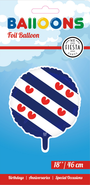 Friesland Helium Ballon Leer 45cm