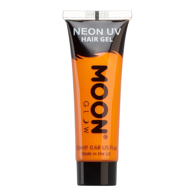 Moon Glow Neon UV Haargel Intensives Orange 20ml