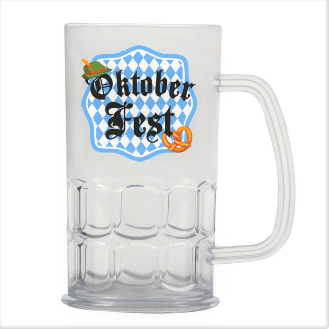 Oktoberfest Bierkrug Plastik 400ml