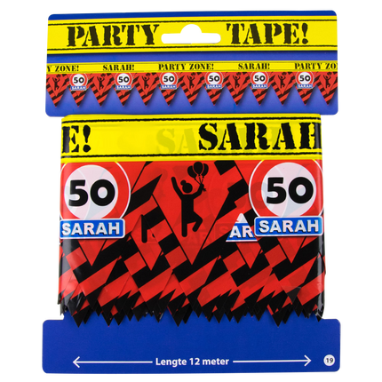 Sarah Barrier Ribbon 50 Jahre Verkehrsschild 12m