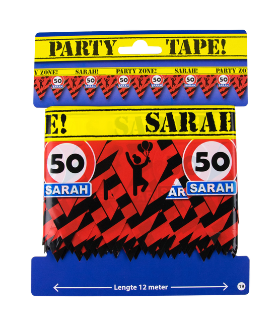 Sarah Barrier Ribbon 50 Jahre Verkehrsschild 12m