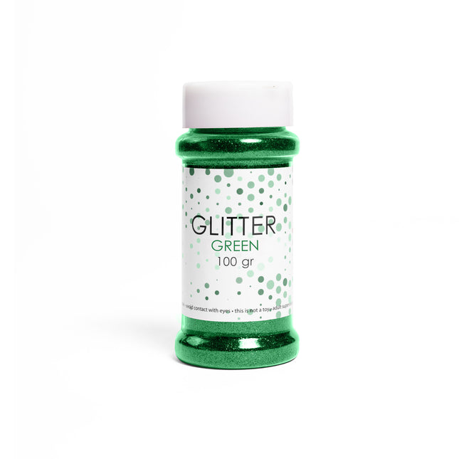 Grüner Glitter 100gr