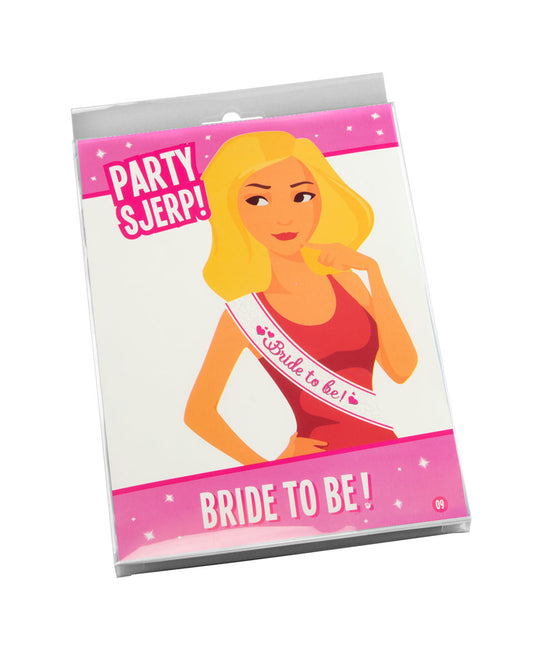 Sash Bride to Be