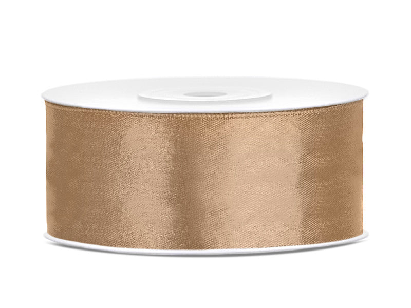 Satinband Gold 25mm 25m