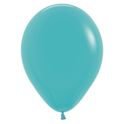 Ballons Karibik Blau 23cm 50Stk