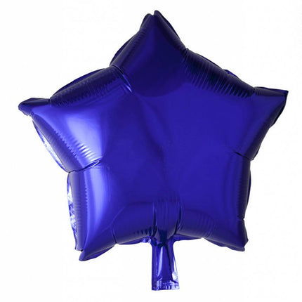 Helium Ballon Star Lila 46cm Leer