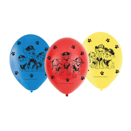 Paw Patrol Luftballons 23cm 6 Stk.