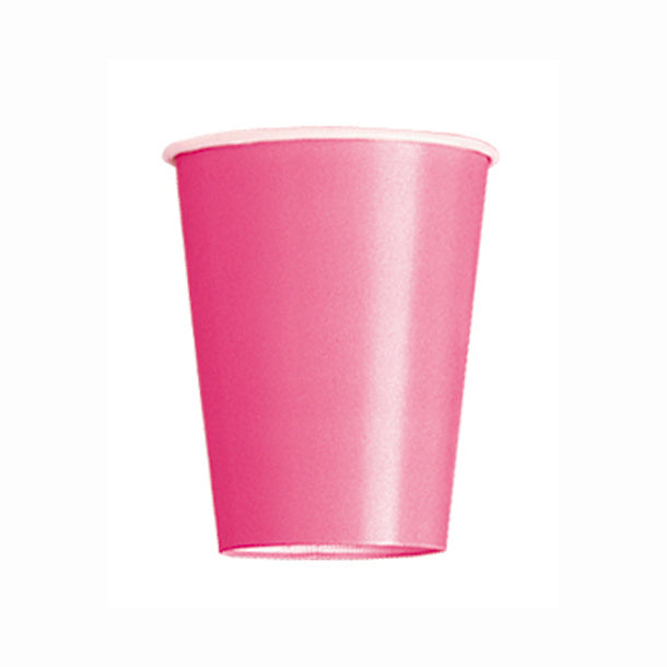 Becher Rosa 266ml 8Stk