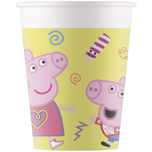 Peppa Pig Becher 200ml 8 Stk.