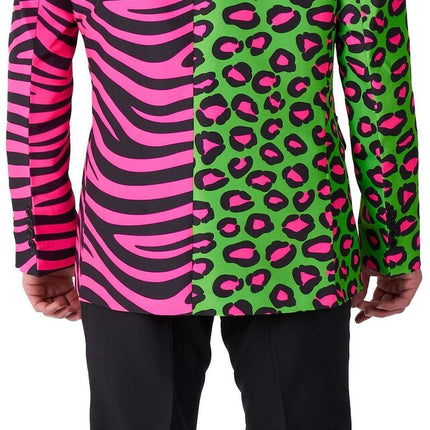 Panther Tiger Neon Blazer Männer Suitmeister