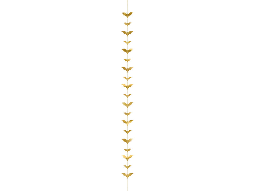 Fledermaus Hängende Dekoration Gold 1.5m