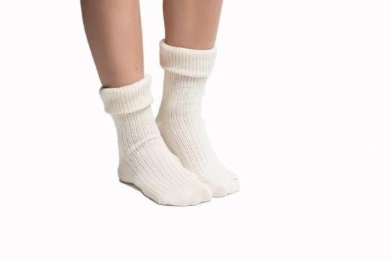 Oktoberfest Socken Weiß Damen