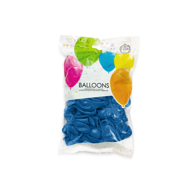 Blaue Luftballons 13cm 100 Stk.