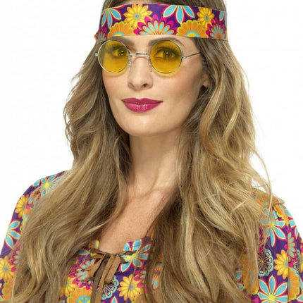 Hippie-Brille Gelb