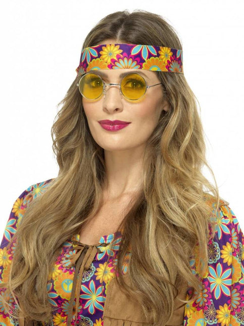 Hippie-Brille Gelb