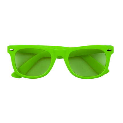 Neongrüne Partybrille